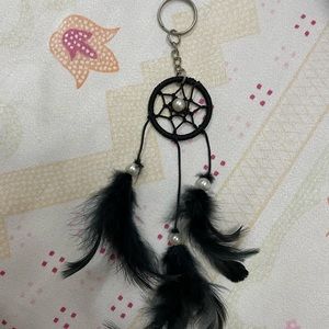 Dream catcher keychain